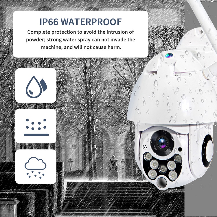 4MP PTZ high speed dome WiFi wireless outdoor security surveillance waterproof camera